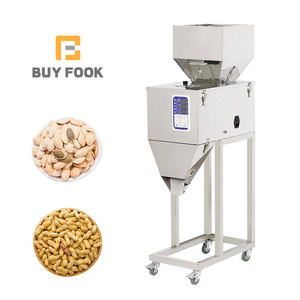 Remplisseuse semi-automatique à vis sans fin pour poudre de noix, granulés et aliments, avec pesage sous vide et emballage en carton - Product Image 2