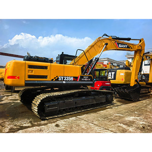 Excavadoras Usadas Sany SY335H para Movimiento de Tierras, Venta al por Mayor de Maquinaria de Construcción Hidráulica de 180kW de Potencia - Product Image 3