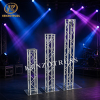 Structure de scène DJ de haute qualité 290x290mm, totem lumineux avec plaque de base supérieure