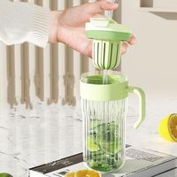 Haute qualité créatif 550Ml verre bière tasse été Simple grande capacité bouteille d'eau Multi couleurs verre clair tasse à café