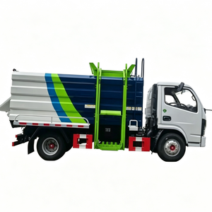 Directly Customizable Oil-Water Separation Vehicle Electric Kitchen Waste <b>Truck</b> 7-Ton DF Medium-Sized Kitchen <b>Garbage</b> <b>Truck</b> - Product Image 1
