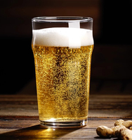 Verres à bière transparents de 19oz verres à bière surdimensionnés de grande capacité Soda Craft verre à boire sans plomb pour Restaurant