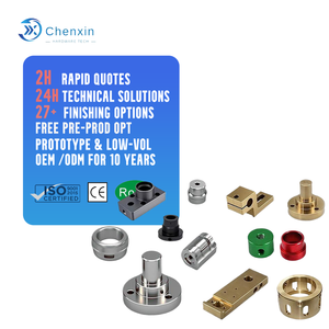 Metallgefertigte Teile CNC Rapid Prototyping Bearbeitungsdienstleistungen Schwarz Eloxierte Metallteile Metallbausatz CNC-Fräsen POM-Teile - Product Image 1