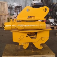 Solution d'attelage rapide multimarques pour les pelles Liugong/SANY SY35U et les chargeuses-pelleteuses avec composants de roulement central