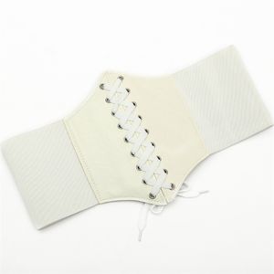 Cinturones anchos de moda tipo corsé, de piel sintética, moldeadores de cuerpo, cinturón elástico ajustado de cintura alta para mujer, para uso diario. - Product Image 6
