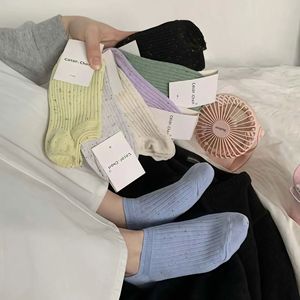 Zhuji Women's Boat Socks Seamless Low Cut Solid Color Breathable Summer Casual Socks - Product Image 1
