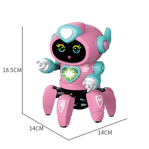 2023 Juguetes RC Khiêu Vũ <span class=keywords><strong>Robot</strong></span> Thông Minh Thông Minh Đồ Chơi Điện Màu Hồng Nhảy Múa <span class=keywords><strong>Robot</strong></span> Đồ Chơi Trẻ Em <span class=keywords><strong>Robot</strong></span> Điều Khiển Từ Xa Cho Trẻ Em - Product Image 4