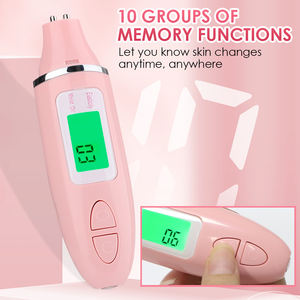 Portátil recarregável LCD Digital pele umidade medidor para uso doméstico pele Facial Analyzer - Product Image 5