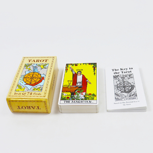 De alta calidad de plata personalizado bordes <span class=keywords><strong>tarot</strong></span> cubierta de impresión de tarjetas de oracle con libro de instrucciones - Product Image 6