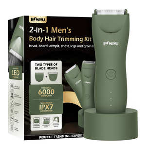 ENSSU 032GN Tondeuse Électrique 2-en-1 pour Zones Intimes et Corps Homme – Tondeuses OEM/ODM - Product Image 1