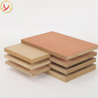 Panneau de fibres de densité moyenne à haute brillance 3mm 5mm 15mm 18mm panneau de Mdf stratifié de mélamine résistant à l'humidité