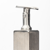 BNS – Pince de fixation moderne en acier inoxydable pour balustrade, design personnalisé, avec accessoires pour main courante