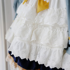 बुटीक टॉडलर विंटेज ड्रेस टॉडलर लड़कियों के लिए पार्टी प्रोम फॉम फ्रॉक लड़कियों के लिए स्पेनिश विंटेज ड्रेस ड्रेस - Product Image 5