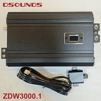 Mini amplificateur de voiture brésilien, amplificateur de voiture monobloc, amplificateur de voiture classe D, amplificateur audio de voiture 3000 watts pour haut-parleurs de voiture