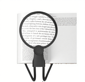 5F-8039-6 nouveau modèle rond haute puissance LED cou portant une loupe Rechargeable magnétique détachable loupes - Product Image 1