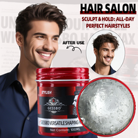 Cera per Capelli da Uomo a Forte Tenuta all'Ingrosso, Marchi OEM, Prodotto Styling, Etichetta Privata, Cera Organica per Capelli da Uomo, Gel Cera per Capelli