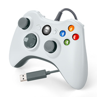 Contrôleur De jeu filaire Usb pour windows, pas cher 360