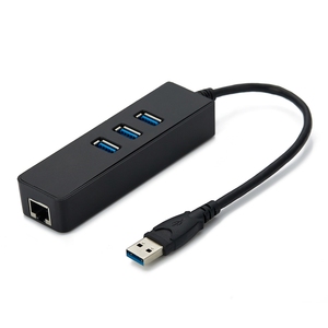 Nhà Cung Cấp Chuyên Nghiệp Hub USB 3.0 3 Cổng Với Bộ Chuyển Đổi Gigabit Ethernet 10/100/1000 Gigabit Bộ Chuyển Đổi Mạng LAN Có Dây USB - Product Image 3