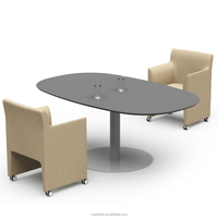 Fauteuils de bureau pivotants modernes et luxueux à siège unique, rembourrés en PU, pour salon et hôtel, confortables et empilables