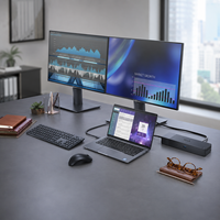 WD19S USB-C Dockingstation mit 180W Adapter 10-Port 2.0 LAN-Anschluss