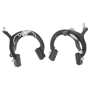 Freno de pinza BMX tipo A, freno de bicicleta blanco de Taiwán con zapatas de freno moldeadas, piezas de repuesto duraderas para bicicleta Roadster - Product Image 1