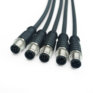 Werkseitige Lieferung <span class=keywords><strong>M12</strong></span> 17Pin wasserdichter IP67-Anschluss Langlebige Kupfer-<span class=keywords><strong>M12</strong></span>-Stromkabel mit hohem Schutz - Product Image 2