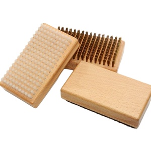 Trượt tuyết/Snowboard sáp bàn chải kit-tiền thưởng bao gồm kim loại scraper và cạnh tập tin đồng/nylon/ngựa tóc bàn chải - Product Image 1