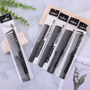 Pettine Ionico in Fibra di Carbonio per Parrucchieri, Resistente al Calore, per Sfoltire i Capelli, per Uso Domestico e Professionale nei Saloni - Product Image 2
