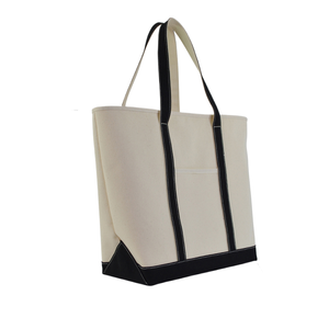 custom Coated for Autumn Year-<b>Round</b> Use Shopping Eco-Friendly Premium Portable Laminated Cotton <b>Canvas</b> Tote Bag - Product Image 1