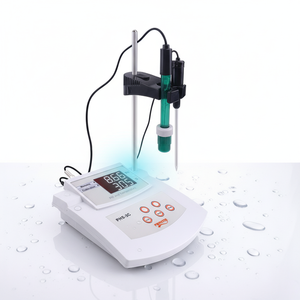 <span class=keywords><strong>PH</strong></span>-mètre de banc Testeur de <span class=keywords><strong>ph</strong></span> numérique de haute précision 2 en 1 Compteur d'eau de laboratoire Température - Product Image 5