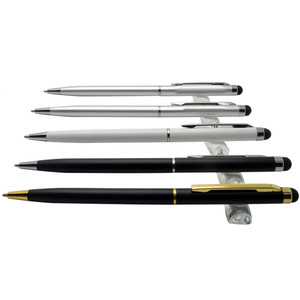 TTX Bút Stylus Màn Hình Cảm Ứng Mềm Chữ Thập Bằng Nhôm Kim Loại Màu Sắc Khác Nhau Bút Viết 2 Trong 1 - Product Image 6