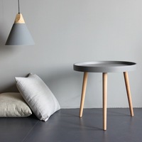 Table basse multifonctionnelle contemporaine, table d'appoint moderne pour salon, bureau, appartement et usage professionnel