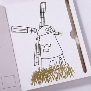 Libro de Dibujo para Niños con Logo, Set de Pintura de Acuarela y Graffiti con Encuadernación en Espiral, Tamaño y Color Personalizados, Regalo - Product Image 2