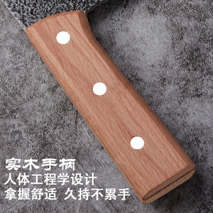 Forged cleaver, household kitchen <b>knife</b>, stainless steel sharp hammered cleaver, chef's <b>knife</b> for cutting meat and chopping - Product Image 3