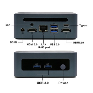 מכירה חם amd ryzen 5500u מיני מחשב כפול עבור hdmi high-<span class=keywords><strong>definition</strong></span> 4K תלת-תצוגה עבור משרד משחקים מסחרי ddr4 ssd - Product Image 2