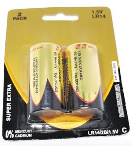 Pile LR14 UM2 de taille C en aluminium sans mercure, alcaline, best-seller, 1,5 V, pour lampe de poche, jouet, télécommande - Product Image 5