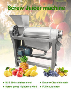 Jus de fruit en spirale industriel de nouveau style pressant la machine d'extraction de lait de coco avec le grand prix - Product Image 2