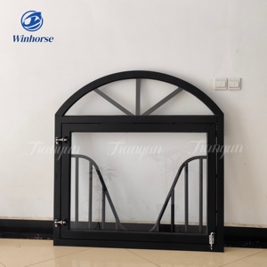 Janela de Estábulo para Cavalos com Design em V de Vidro Temperado de Alta Resistência, Acessórios para Equipamentos de Estábulo, da Fábrica da China - Product Image 2