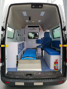 Usine chinoise nouveau Design 5 sièges 4 roues oxygène hôpital premiers soins d'urgence ICU moteur Diesel véhicule d'<span class=keywords><strong>ambulance</strong></span> - Product Image 4