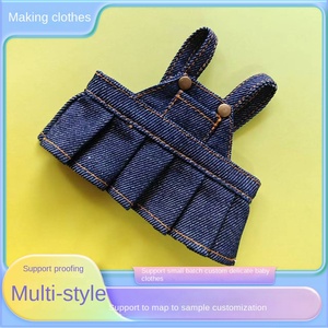 Abito con Bretelle in Tessuto per Bambini 4-6 Anni con Personaggi dei Cartoni Animati - Product Image 2