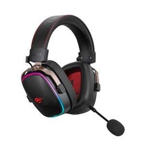 Havit H2039BG <span class=keywords><strong>Casque</strong></span> de jeu Tri-Mode RVB 2.4GHz BT5.3 3.5mm <span class=keywords><strong>Casque</strong></span> de jeu <span class=keywords><strong>sans</strong></span> <span class=keywords><strong>fil</strong></span> filaire <span class=keywords><strong>PC</strong></span> <span class=keywords><strong>Casque</strong></span> de jeu pour ordinateur portable - Product Image 5