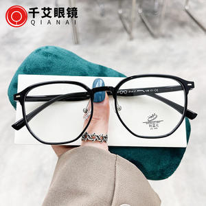 ใหม่ TR90 แว่นตาป้องกันแสงสีฟ้ากรอบไม่สม่ำเสมอแบบเต็มกรอบเลนส์ป้องกันรังสียูวีสำหรับผู้มีสายตาสั้น - Product Image 4