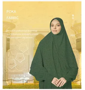 Poko fabric full dull Sph chiffon voile fabric malaysia Poka for jacket and Abaya gown for Muslim Female Dress