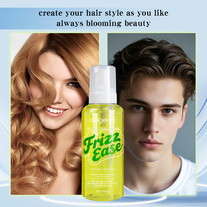 Mousse coiffante pour cheveux bouclés 200g, contrôle des frisottis, soluble dans l'eau, facile à nettoyer, sans résidus, longue durée - Product Image 3