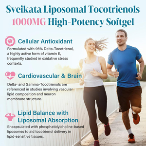 ซอฟต์เจลโทโคทรีนอลลิโปโซมคุณภาพสูง แบรนด์ส่วนตัว สารต้านอนุมูลอิสระระดับเซลล์ ช่วยบำรุงสุขภาพหัวใจ หลอดเลือด และสมอง - Product Image 5