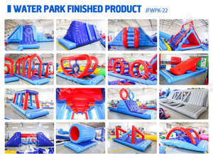 JOYFUL FUN Parc aquatique gonflable commercial de grande taille pour les sports aquatiques d'été, jeux et parcours d'obstacles gonflables flottants - Product Image 5