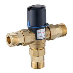 Válvula Mezcladora Termostática Flola de Cobre Puro 4-10mm para HVAC, Calentador de Agua, Válvula de Control de Temperatura de Tres Vías - Product Image 3