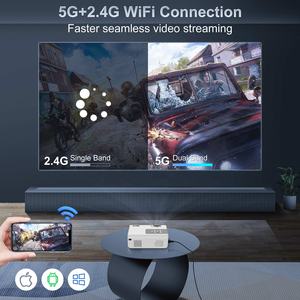 Proyector LED Salange P92 de 8000 Lúmenes, Full HD, 4k, 1080p, Proyector LCD para <span class=keywords><strong>Cine</strong></span> en Casa, Mapeo de Video Láser - Product Image 5