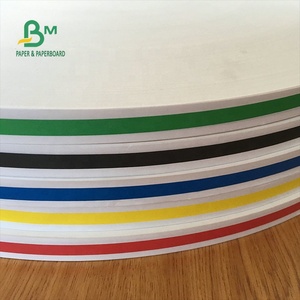 Rotoli di carta di paglia di taglio 60gsm di materia prima Ecofriendly per cannuccia - Product Image 1