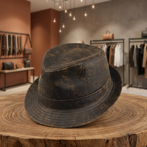 Top Selling BS International Unisex Genuine Leather <b>Cowboy</b> Hat Adults Fashion Casual Travel Cycling Beach Customized All Seasons - Product Image 1